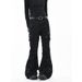 Unisex Multi-Pocket Cargo Pants With Studded Details – Slim Fit & Flared Hem (Urban Utility Style For Men & Women)_mkmklike.com