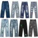 designer For Mens Pants Mens Jeans Trends Distressed Black Ripped Biker Slim Fit Motorcycle Mans Stacked Men Womens_mkmklike.com
