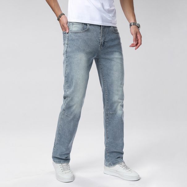 Men's Jeans, Elastic Slim Fit Shorts, Denim Pants, Versatile For Spring And Summer Daily Wear, Slimming Men's Pants_mkmklike.com