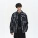 2025 Spring New Trendy Casual Large Size Loose And Women's Color Blocked Jacquard Cowboy Jacket Men's Wear_mkmklike.com