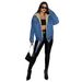 Trendy Oversized Denim Jacket With Fleece Lining - Streetwear Fashion For Women_mkmklike.com