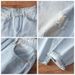 Men's Style Tapered Light Blue Jeans - Relaxed Fit Straight Leg Casual Pants For Spring & Fall_mkmklike.com
