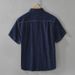 Retro Denim Short Sleeved Shirt, Fashionable And Versatile, Artistic And Casual Loose Top, Men's Clothing_mkmklike.com