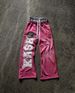 Women's Patch Embroidered Sports Casual Pants Loose Straight Leg Ins Style Long Trousers_mkmklike.com