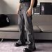Men's Clothing Demna Flared Destroyed Flared Versatile Short Cleanfit Tall Jeans_mkmklike.com