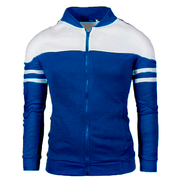 Men's Clothing new style, men's casual jackets, color matching fleece sweatshirts J02_mkmklike.com