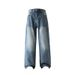 Men's Clothing & Archer0603 & Autumn/Winter New Trendy Cleanfit Fleece Lined Thick Jeans Basic Versatile Straight Leg Pants_mkmklike.com