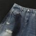 Men's Blade-Cut Destroyed Jeans – Retro High Street Deconstructed Patchwork Wide-Leg Denim Pants (Unisex Fit, M-3XL, Vintage Blue)_mkmklike.com