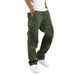 Men's Cargo Pants Tethered Multi-Pocket Casual Trousers_mkmklike.com