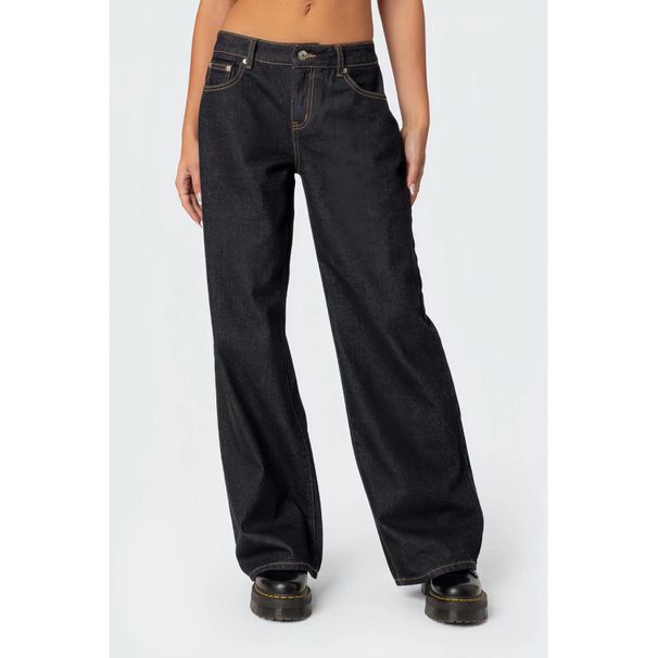 Women's High-Waisted Flared Jeans - Russian Fashion Stretch Denim Pants With Extra Long Length (XS-6XL, 5 Colors)_mkmklike.com