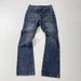 Vintage-Inspired Cleanfit Jeans For Women - High Waist Straight Leg Denim Pants With Washed & Splatter Design, Comfortable Cotton Stretch Fit_mkmklike.com