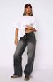 Women's Clothing High-Waisted Straight Leg Jeans Retro Loose Fit Denim Pants Long Wide Leg Spring/Autumn Fashion_mkmklike.com