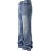 Men's Clothing 25 Autumn American Jeans Men And Women Washed High Street Straight Pants Trousers_mkmklike.com