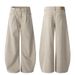 Men's Clothing Korean-Style Deconstructed Patchwork Pleated Wide-Leg Jeans For Men – Loose Fit Casual Trousers With Unique Design_mkmklike.com