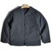 Japanese Retro Fine Plaid Autumn Winter Jacket Trendy Loose Layered Collarless Quilted Cotton Workwear Coat Men's Style_mkmklike.com