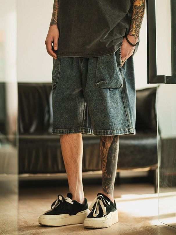 Men's Tactical Camo Cargo Shorts - 5-Inch Inseam Military Work Shorts With Multi-Pockets, 100% Cotton, Relaxed Fit For Big & Tall_mkmklike.com