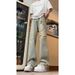 Men's Summer Thin Straight Leg Bootcut Jeans Ripped American High Street Vibe Style European And American Style Cool And Stylish_mkmklike.com