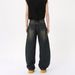 Men's Clothing Retro Curved Blade Loose Wide Leg Jeans For Men Casual Versatile Stylish Long Pants For Formal & Casual_mkmklike.com