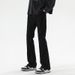 American Vibe Pants Men's Summer High Street Micro-pull Black Jeans Boys Slim Straight Casual 2026 New_mkmklike.com