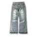 Men's Retro American High Street Washed Distressed Frayed Edge Denim Jeans Casual Straight Leg Pants European Fashion_mkmklike.com