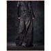 Vintage Washed High-Waisted Baggy Jeans Men's 90s Grunge Streetwear Denim Distressed Details Black Grey S-3XL_mkmklike.com