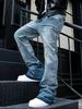 Men's Clothing Spring New Black And White Jeans Men's Skinny Elastic Brand Casual Pants Trendy_mkmklike.com