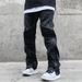 Men's Streetwear Cargo Pants - Loose Fit Tactical Nylon Joggers With Zipper Details & Urban Vibe Style_mkmklike.com