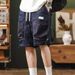 Streetwear Utility Cargo Shorts – Oversized Drawstring Waist (Military Pockets, Rugged Polyester, Anti-Fit Silhouette, Unisex Urban Explorer)_mkmklike.com