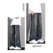 Men’s American Vintage Straight-Leg Jeans – Oversized Relaxed Fit Denim Pants For Casual & Streetwear (Retro Blue, Sizes S- To 3XL)_mkmklike.com