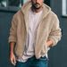 Cross-border 2026 Autumn/Winter New's Warm European And American Double-sided Arctic Fleece Hooded Zipper Jacket For_mkmklike.com
