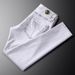 Men's Clothing Spring/Autumn Men's Slim Fit Stretch Jeans Style Straight Leg Casual Trendy Versatile Youthful Style_mkmklike.com