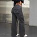Women's Clothing Streetwear Jeans With Multiple Pockets, Casual Workwear, Sexy Style._mkmklike.com