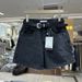 Women's High-Waisted Slimming Denim Shorts Dark Blue 2025 Summer Style Thin Loose Wide Leg A-Line Shorts_mkmklike.com
