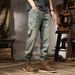 Large Size Men's Clothing Summer Thin American Retro Jeans Men's Loose Elastic Ripped And Fattened Plus Size Jeans_mkmklike.com