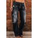 Women’s Flared Bootcut Jeans – Vintage Washed Denim Pants For A Slimming Silhouette (Light Blue, Dark Blue, Black, Gray, S-5XL)_mkmklike.com