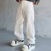 Men's Clothing American Style Trendy Men's Loose Fitting Straight Leg Jeans In Multiple Colors With A Washed Finish._mkmklike.com