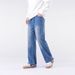Classic Straight Fit Men's Jeans - Comfortable Polyester Denim Pants For Casual Wear (Blue/Black, S-3xl)_mkmklike.com