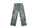 EF JEANS | 2025 Spring New American Heavy Industry Hand-painted Graffiti Mopping Loose Straight Jeans Tide_mkmklike.com