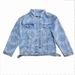 Loom European And American High Street Style Retro Washed Distressed Loose Denim Jacket Unisex Solid Color Simple Versatile_mkmklike.com