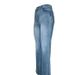 Women's Clothing High-Waisted Flared Jeans – Vintage Stretch Denim & Comfort Fit (S-5XL, Classic Blue)_mkmklike.com