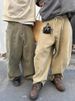 Vintage American Style Men's Jeans - Relaxed Fit High Waist Straight Leg Denim Pants For Casual Wear_mkmklike.com