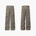 Men's Clothing Retro Leopard Print Straight Casual Trousers Hot Loose Drape Wide Leg Pants_mkmklike.com
