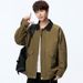 Washed Pure Cotton Workwear Lapel Jacket For Men, 2026 Spring American Retro Plus-size Trendy Versatile High Street Coat_mkmklike.com