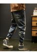 Harlan Pants Men's Jeans Scratched Trend Japanese Youth Spring And Autumn New Elastic Cone Small Straight Loose Large Size_mkmklike.com