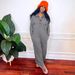 Oversized Denim Jumpsuit – Wide Leg Casual Romper With Lapel Collar, Streetwear One-Piece Outfit_mkmklike.com