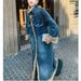 Denim-Paneled Longline Puffer Coat – Quilted Jacket With Faux Fur Trim (S-XL)_mkmklike.com