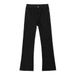 Nordmann Cleanfit Black Flared Jeans Loose Straight Long American Style Vibe Scimitar Pants Men High Street Trendy Brand_mkmklike.com