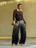 Women's Curved Straight Leg Jeans Rhinestone Scattered Starry Sky Design New 2026 Style Independent Store_mkmklike.com