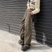 American-style Leopard Print Wide-leg Jeans For Petite Women, Spring/summer Design, Retro High-waisted, Slimming, Loose_mkmklike.com