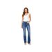 American Retro Mid-Waist Flared Jeans, Versatile For All Seasons, Slim-Fit And Slimming Denim Pants, New Spring 2026_mkmklike.com
